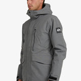 Quiksilver Men's Mission Solid Jacket - Quarry