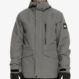 Quiksilver Men's Mission Solid Jacket - Quarry