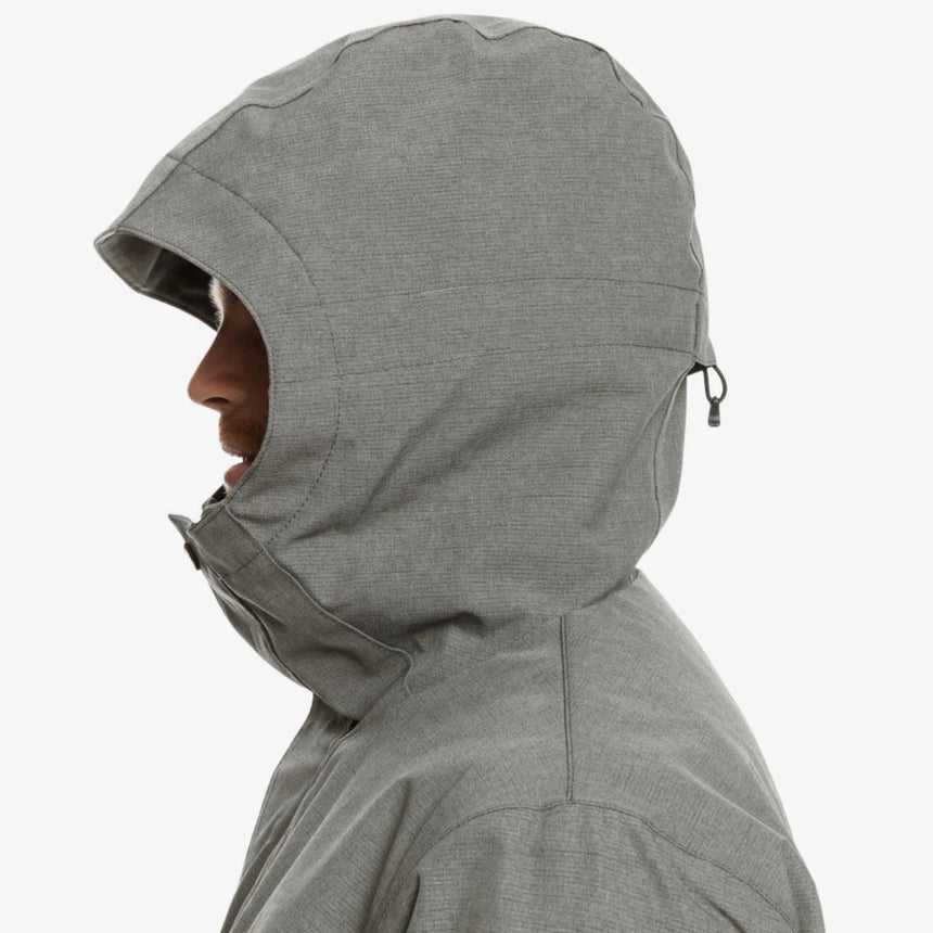 Quiksilver Men's Mission Solid Jacket - Quarry