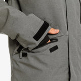 Quiksilver Men's Mission Solid Jacket - Quarry