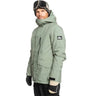 Quiksilver Men's Mission Solid Jacket - Sea Spray