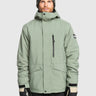 Quiksilver Men's Mission Solid Jacket - Sea Spray