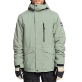 Quiksilver Men's Mission Solid Jacket - Sea Spray