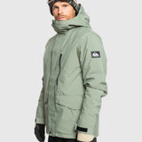 Quiksilver Men's Mission Solid Jacket - Sea Spray