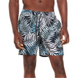 Quiksilver Quiksilver Men's SC Mini Paradise Volley Shorts WILD FERN BLACK S Mens Elastic Swim Trunks