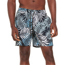 Quiksilver Quiksilver Men's SC Mini Paradise Volley Shorts WILD FERN BLACK S Mens Elastic Swim Trunks