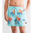 Quiksilver Quiksilver Men's SC Mini Paradise Volley Shorts WILD FERN BLACK S Mens Elastic Swim Trunks