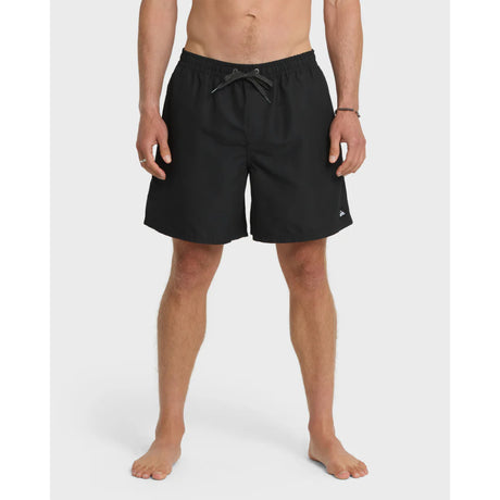 Quiksilver Quiksilver Men's Everyday Mix Volley 17NB URCHIN- BLACK S Mens Elastic Swim Trunks