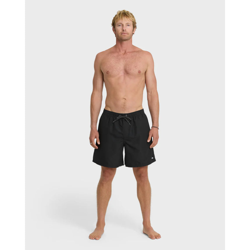 Quiksilver Quiksilver Men's Everyday Mix Volley 17NB URCHIN- BLACK S Mens Elastic Swim Trunks