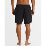 Quiksilver Quiksilver  Men's Everyday Vert Volley 2 17NB Shorts Black S Mens Elastic Swim Trunks
