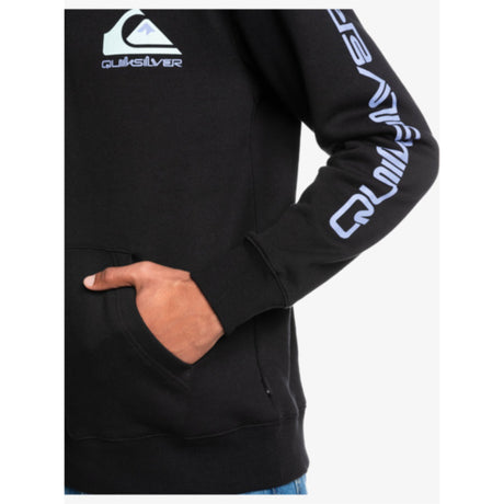 Quiksilver Quiksilver Men's Omni Logo Hoodie Cloud Blue S Mens Pullover Hoodies