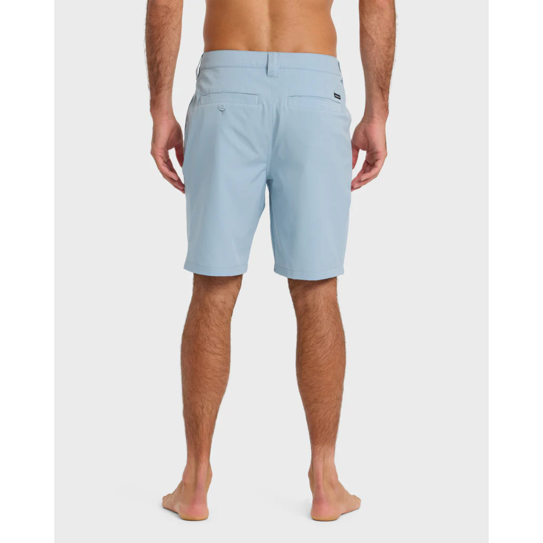 Quiksilver Quiksilver Men's Union Amphibian 20" Shorts Cloud Blue 32 Mens Hybrid Land and Sea Shorts