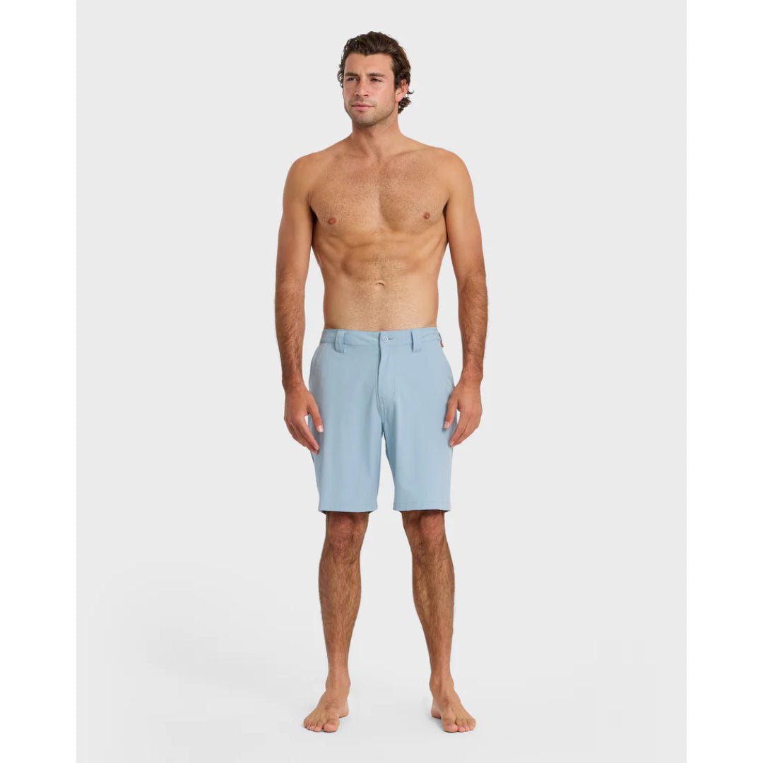 Quiksilver Quiksilver Men's Union Amphibian 20" Shorts Cloud Blue 32 Mens Hybrid Land and Sea Shorts