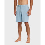 Quiksilver Quiksilver Men's Union Amphibian 20" Shorts Cloud Blue 32 Mens Hybrid Land and Sea Shorts