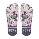 Tongs Roxy RG Viva Stamp II pour filles - Rose fou/Bleu éclatant