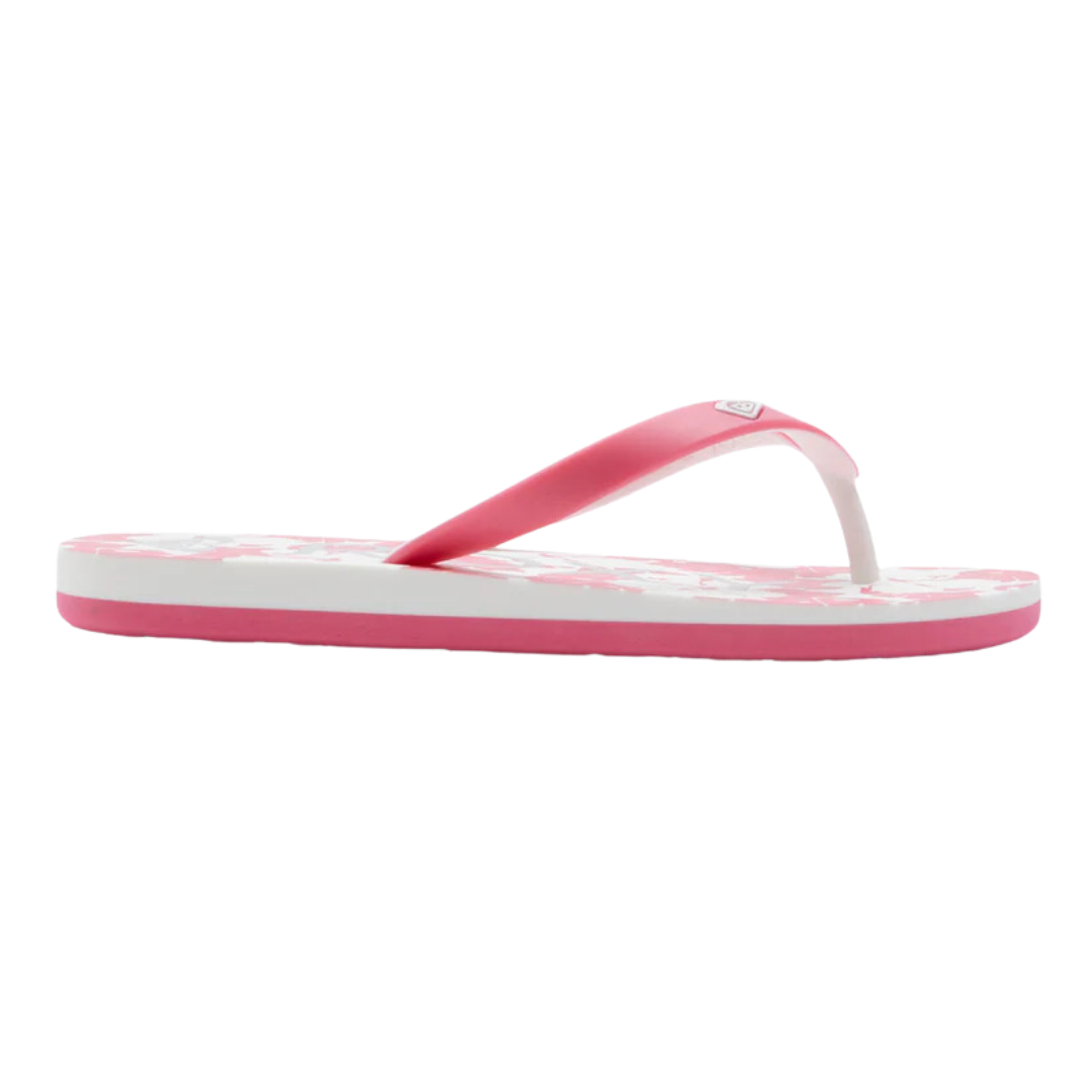 Roxy RG Tahiti VII Flip Flops - Super Pink/White