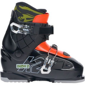 K2 K2 Indy 2 Kids Ski Boots Black/Orange/Green 20.5 Youth Boys Ski Boots