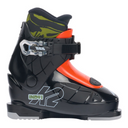 K2 K2 Indy 1 Youth Ski Boots Black/Orange/Green 14.5 Youth Boys Ski Boots