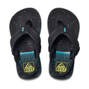 Reef Reef Boys Kids Little Ahi Flip Flops - Sharkade Sharkade 7T Youth Infant Boys Sandals 1T to 5T US size
