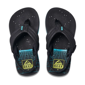 Reef Reef Boys Kids Little Ahi Flip Flops - Sharkade Sharkade 7T Youth Infant Boys Sandals 1T to 5T US size