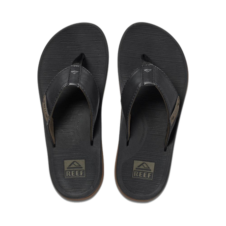 Reef Reef Men's Reef Santa Ana Sandal - Black Black 9 Mens Sandals Flip Flop 5 to 11