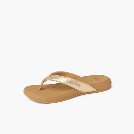 Reef Reef Women Cushion Melody Sandal - Champagne Champagne 7 Womens Sandals Flip Flop 5 to 11