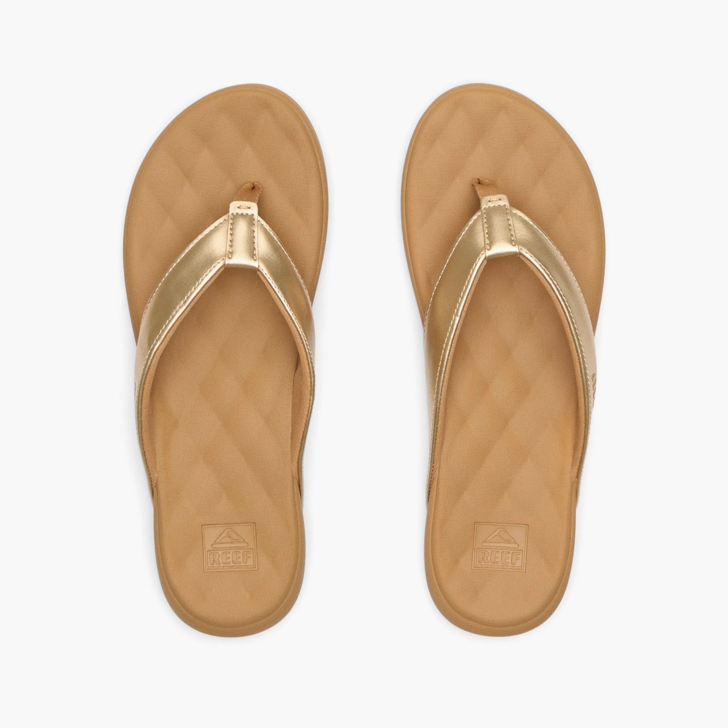 Reef Reef Women Cushion Melody Sandal - Champagne Champagne 7 Womens Sandals Flip Flop 5 to 11