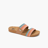 Reef Reef Women Cushion Vista Sandal - Sherbet Multi Sherbet Multi 7 Womens Slip on Sandals 5 to 11