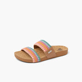 Reef Reef Women Cushion Vista Sandal - Sherbet Multi Sherbet Multi 7 Womens Slip on Sandals 5 to 11