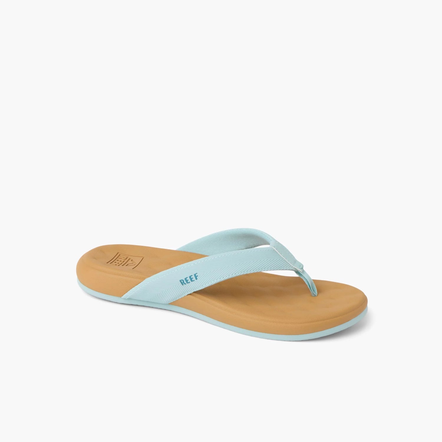Reef Reef Women Cushion Melody Sandal - Blue Haze/Doe Blue Haze/Doe 6 Womens Sandals Flip Flop 5 to 11
