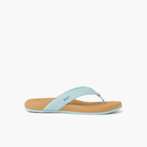 Reef Reef Women Cushion Melody Sandal - Blue Haze/Doe Blue Haze/Doe 6 Womens Sandals Flip Flop 5 to 11