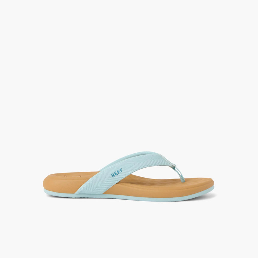Reef Reef Women Cushion Melody Sandal - Blue Haze/Doe Blue Haze/Doe 6 Womens Sandals Flip Flop 5 to 11