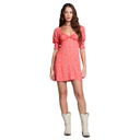 Saltwater Luxe Saltwater Luxe Women's Lumi Mini Dress Crimson XS Womens Short Dresses
