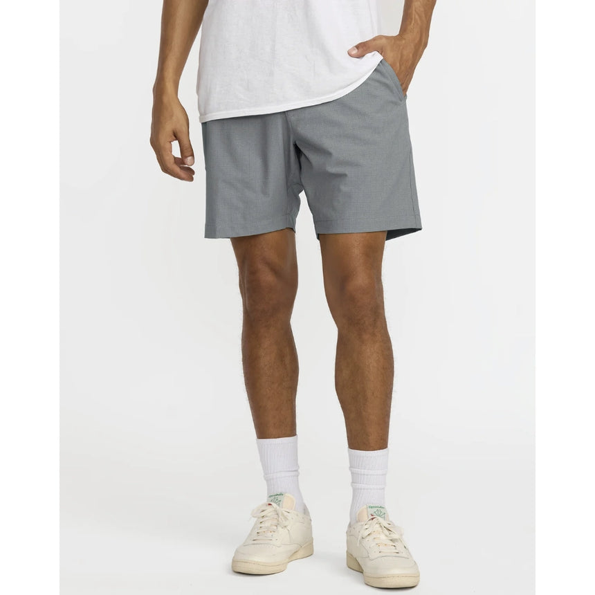 RVCA RVCA Men's All Time Roads Hybrid Short - Monument Monument 28 Mens Hybrid Land and Sea Shorts