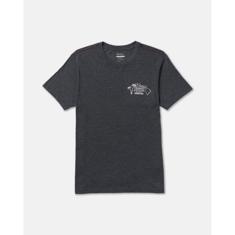 RVCA RVCA Men's Aloha Mechanics Short Sleeve Shirt - Pirate Black Pirate Black S Mens T-Shirts