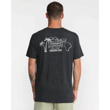 RVCA RVCA Men's Aloha Mechanics Short Sleeve Shirt - Pirate Black Pirate Black S Mens T-Shirts