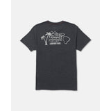 RVCA RVCA Men's Aloha Mechanics Short Sleeve Shirt - Pirate Black Pirate Black S Mens T-Shirts