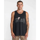 RVCA RVCA Men's Balance Horizon Tank Top - Pirate Black Pirate Black S Mens Sleeveless Shirts
