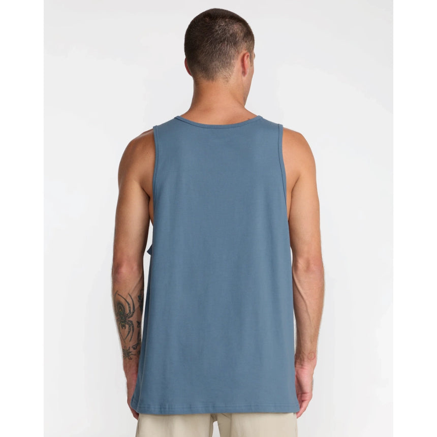 RVCA RVCA Men's Balance Horizon Tank Top - Vintage Navy Vintage Navy S Mens Sleeveless Shirts