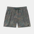 RVCA RVCA Men's Barned Elastic Shorts 17" - Hunter Green Hunter Green S Mens Elastic Swim Trunks