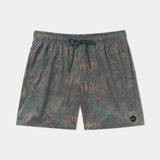 RVCA RVCA Men's Barned Elastic Shorts 17" - Hunter Green Hunter Green S Mens Elastic Swim Trunks