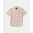 RVCA RVCA Men's Botanical Short Sleeve Shirt - Blush Blush S Mens Button Up Short Sleeve Shirts