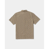 RVCA RVCA Men's Breezy Short Sleeve Shirt - Coyote Coyote S Mens Button Up Short Sleeve Shirts