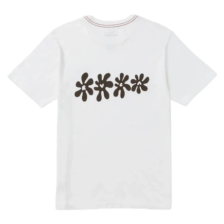 RVCA RVCA Men's Bryce Bloom Short Sleeve Shirt - Antique White Antique White S Mens T-Shirts