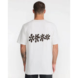 RVCA RVCA Men's Bryce Bloom Short Sleeve Shirt - Antique White Antique White S Mens T-Shirts