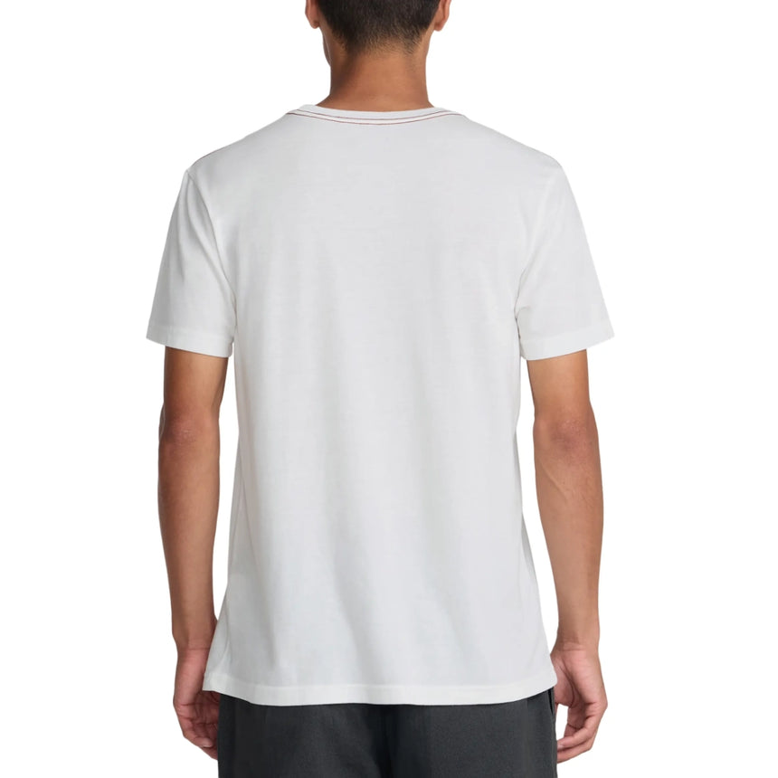 RVCA RVCA Men's Bryce Lei Short Sleeve Shirt - Antique White Antique White M Mens T-Shirts