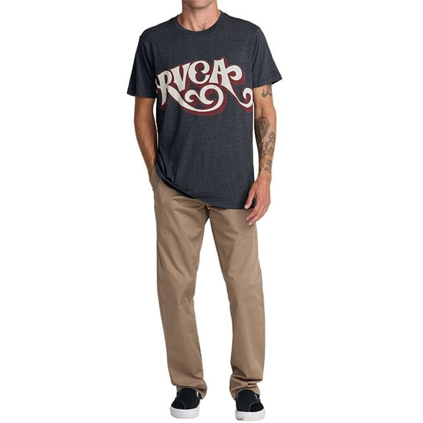 RVCA RVCA Men's Classic Shirt Sleeve Shirt - Pirate Black Pirate Black S Mens T-Shirts