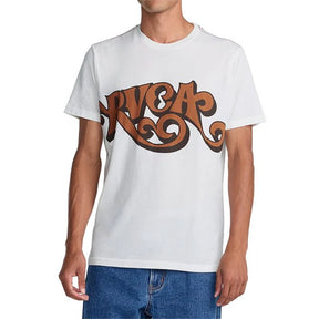 RVCA RVCA Men's Classic Short Sleeve Shirt - Antique White Antique White S Mens T-Shirts
