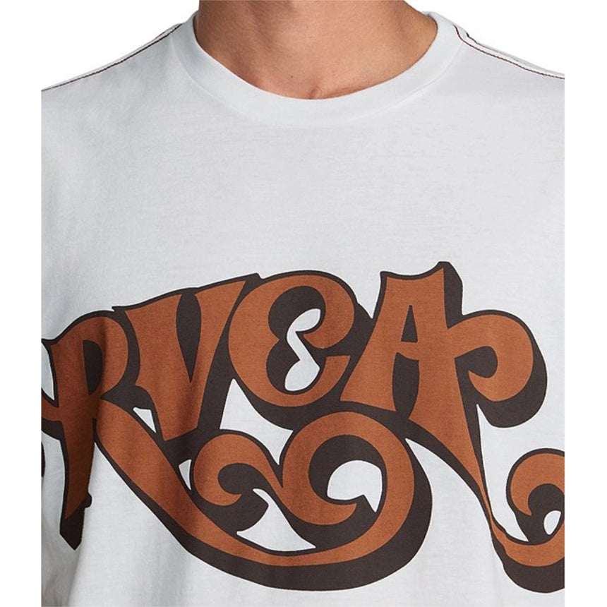RVCA RVCA Men's Classic Short Sleeve Shirt - Antique White Antique White S Mens T-Shirts