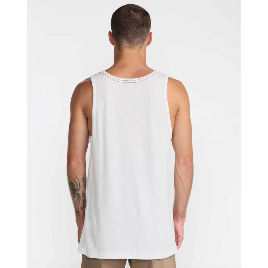 RVCA RVCA Men's Classic Tank Top - Antique White Antique White S Mens Sleeveless Shirts